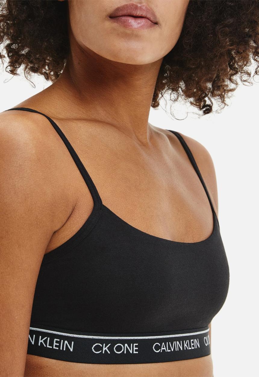 Calvin Klein - Unlined bralette - black