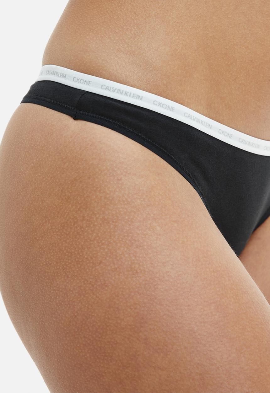 Calvin Klein - Thong 2 pack - black