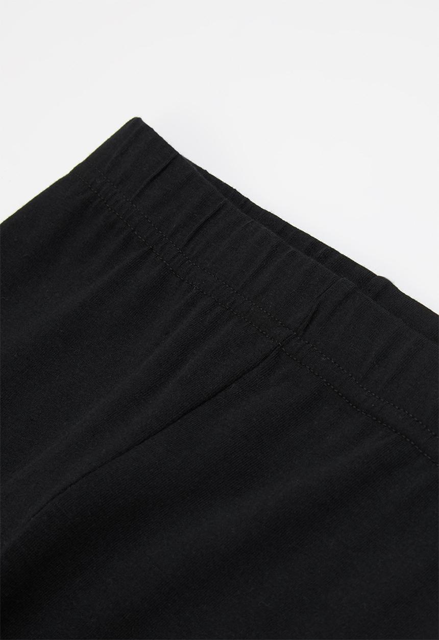 Pop Candy - Younger girls 2 pack leggings - black/black
