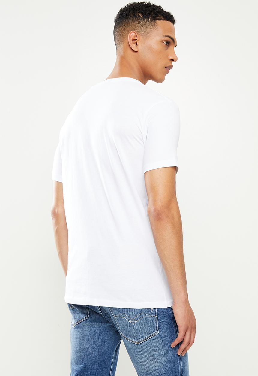 Replay - Photo print tee - white