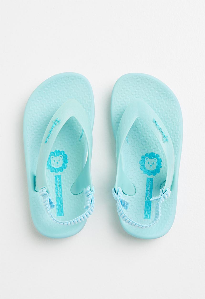Ipanema - Boys ankle strap slipper - light blue
