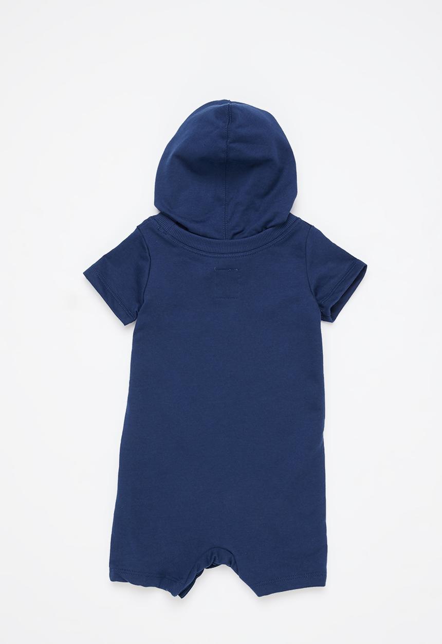 Levi’s® - Hooded graphic romper - blue
