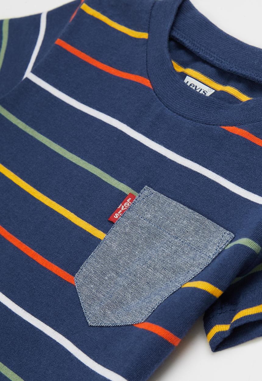 Levi’s® - Short sleeve denim short set - multi 