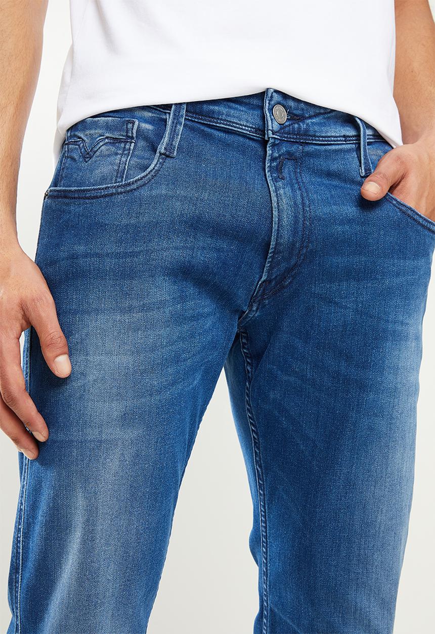 Replay - Anbass slim - mid blue