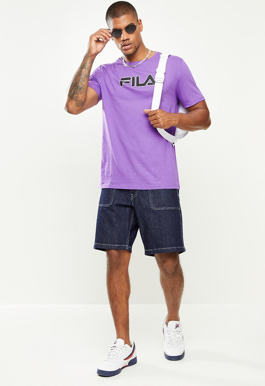 FILA - Osaka short sleeve tee - purple