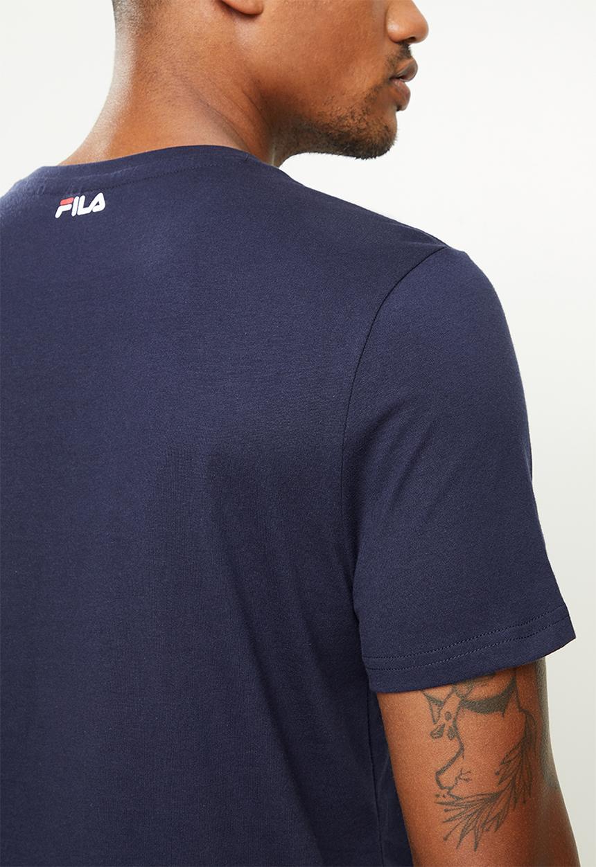 FILA - Conner short sleeve tee - peacoat