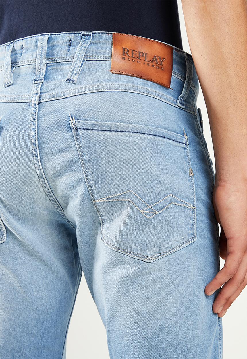 Replay - Anbass slim - washed blue