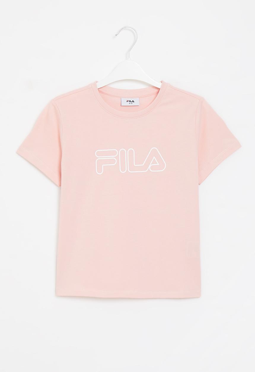 FILA - Mono storm crop box top - pink 