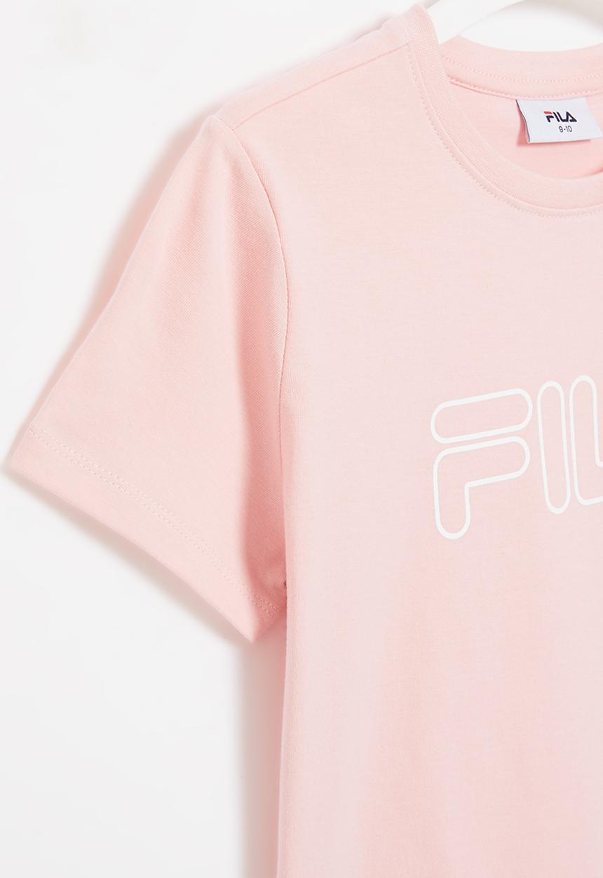 FILA - Mono storm crop box top - pink 