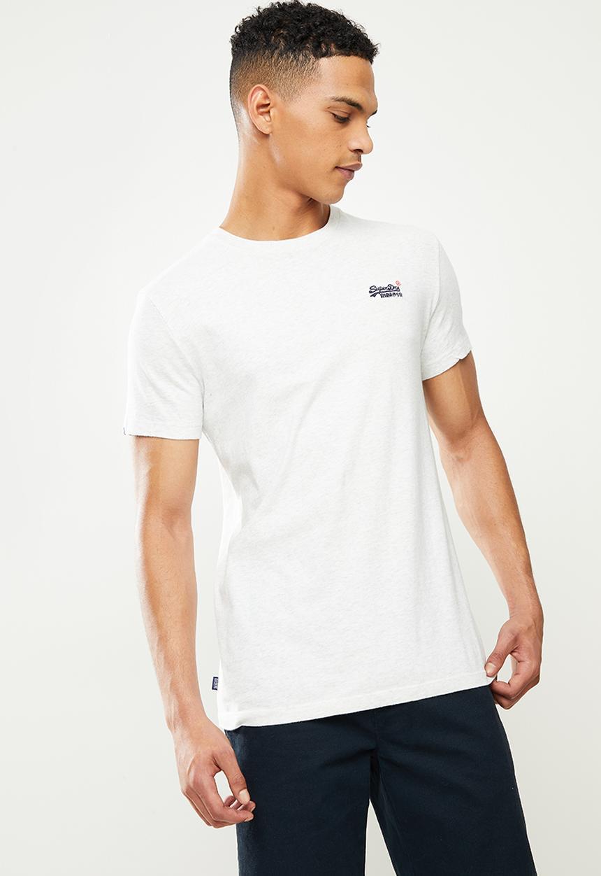 Superdry. - Ol vintage emb tee - queen marl