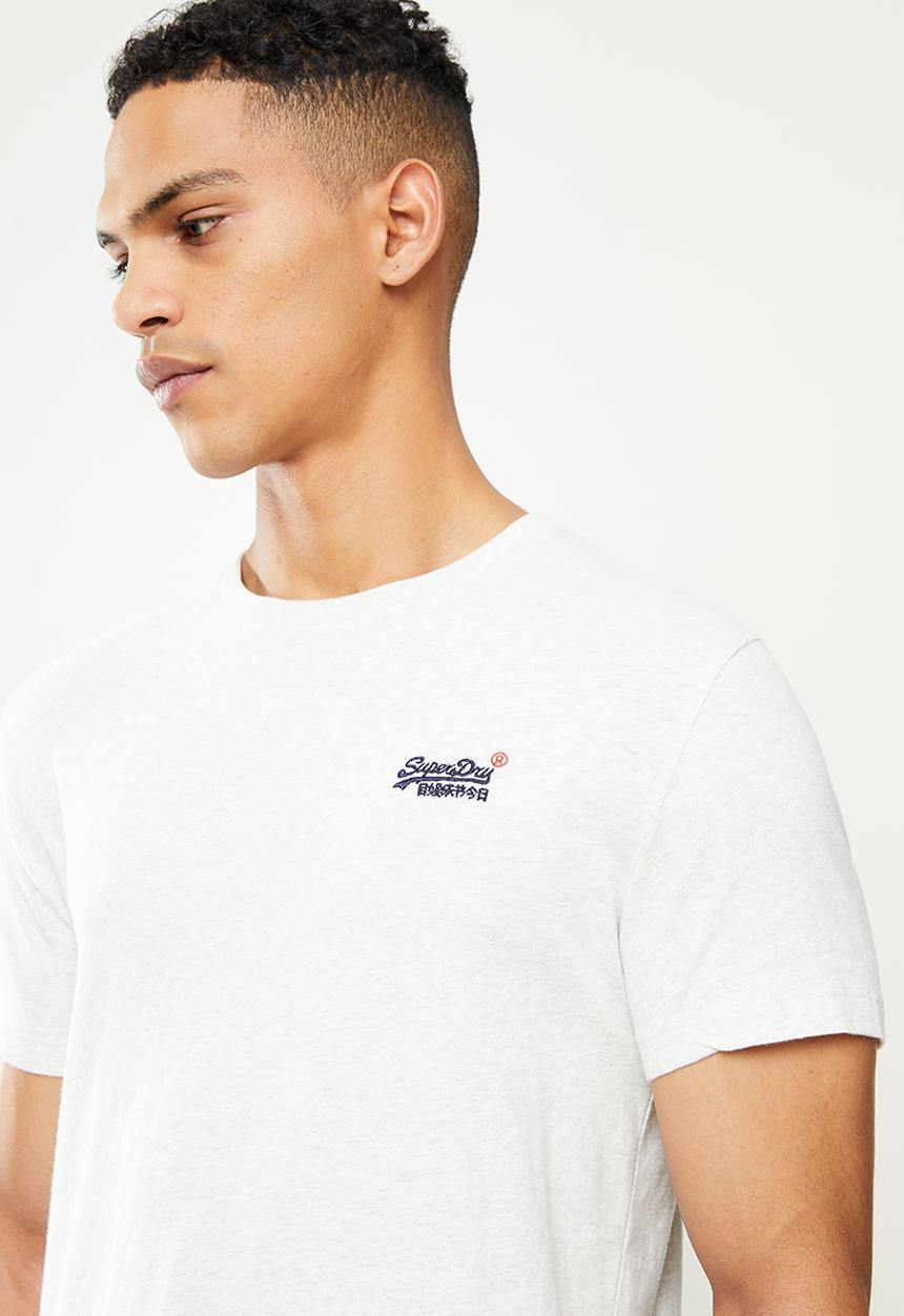 Superdry. - Ol vintage emb tee - queen marl