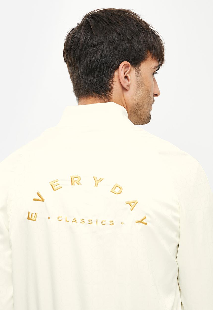 Jonathan D - Luca baseball jacket - ivory
