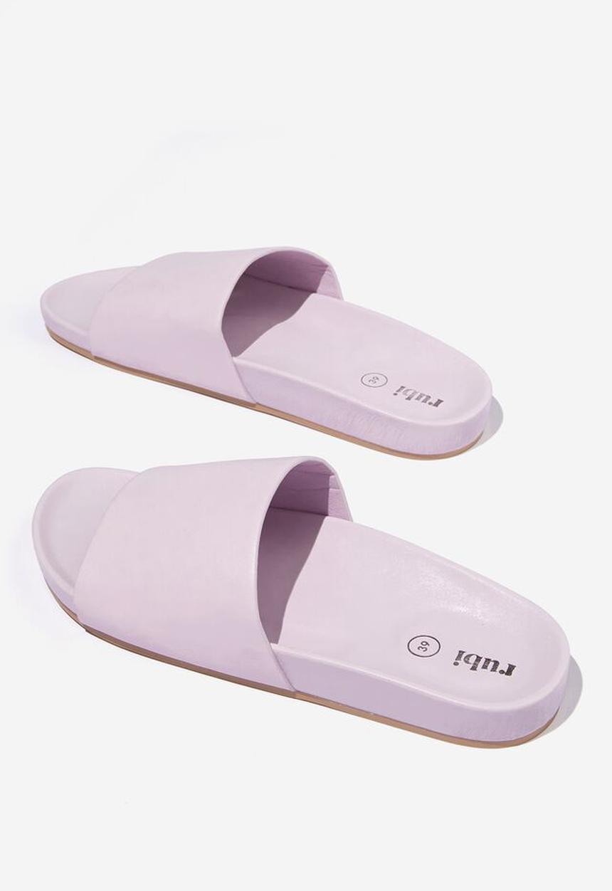 Cotton On - Dash single strap slide - violet pu