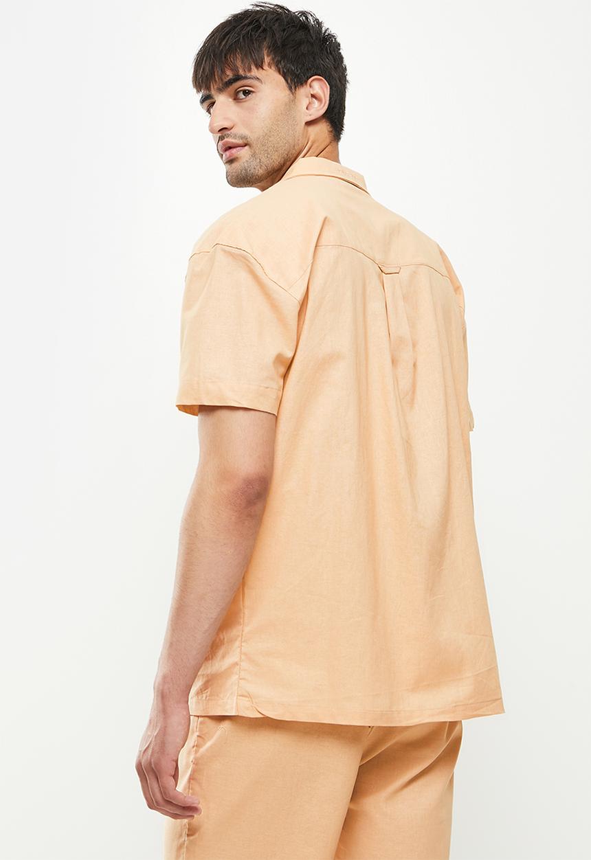 Jonathan D - Luis camp collar resort shirt - stone