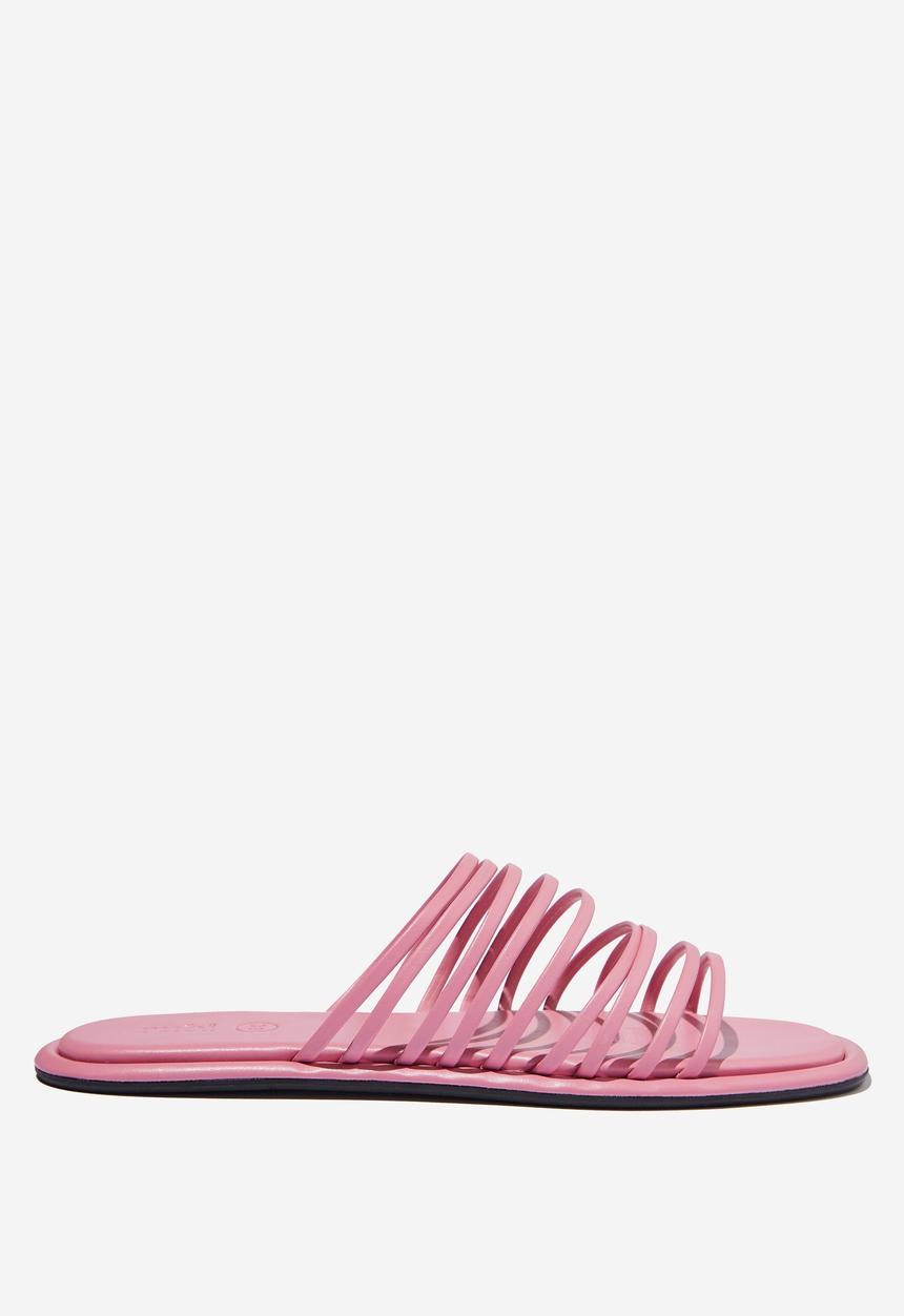 Cotton On - Ellie strappy slide - retro pink pu