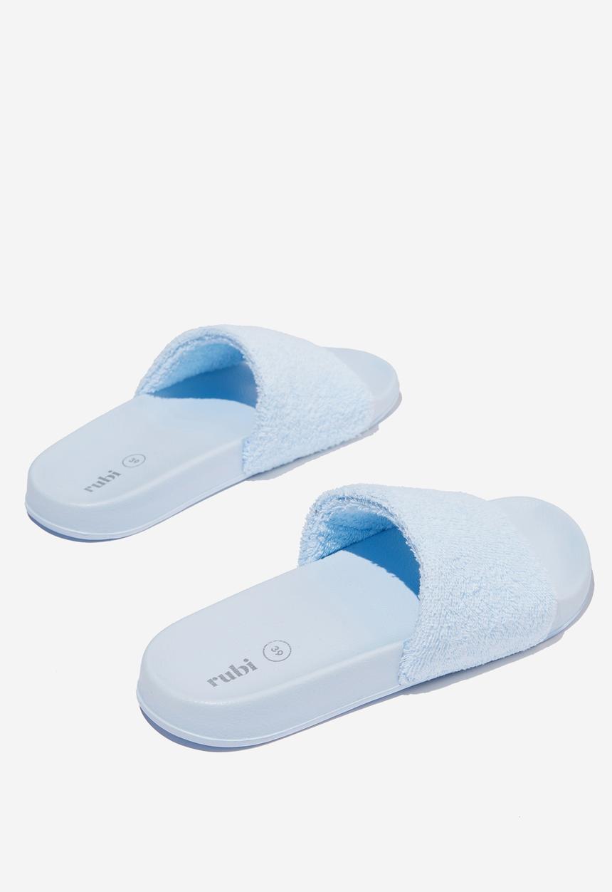 Cotton On - Wild slide - blue terry