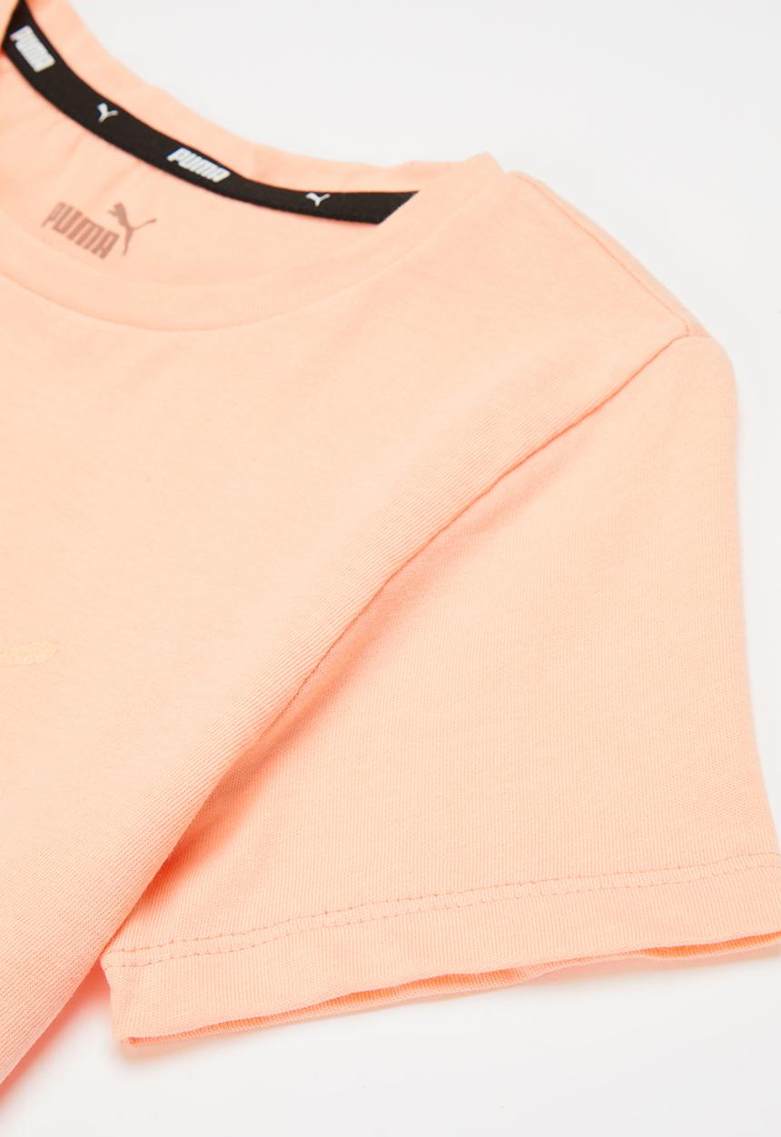PUMA - Ess+ logo tee g - peach