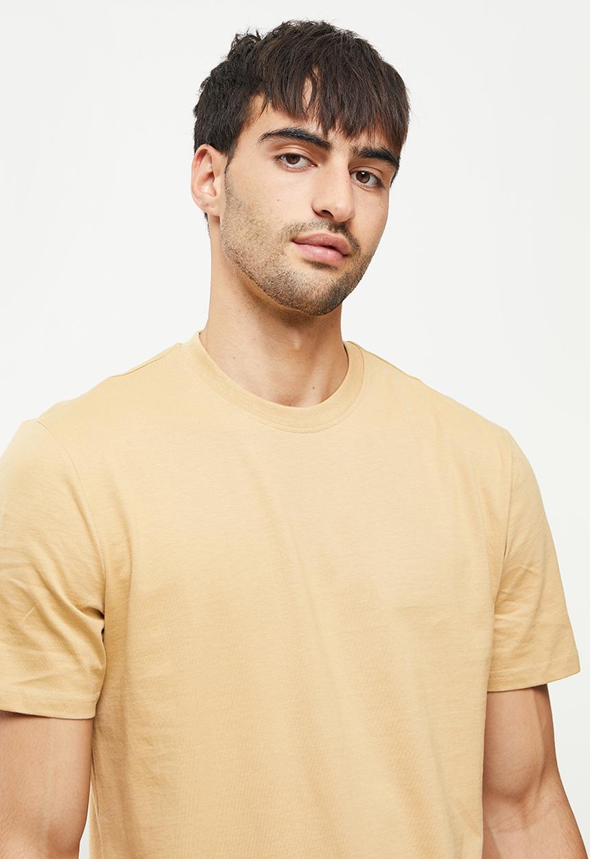 Only & Sons - Onsvincent life reg short sleeve tee - ecru