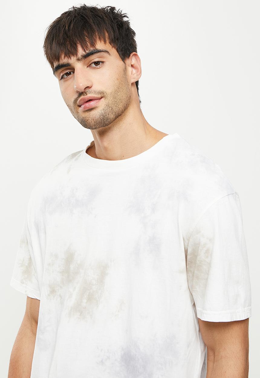 Only & Sons - Onstiedye tee & pants set - white