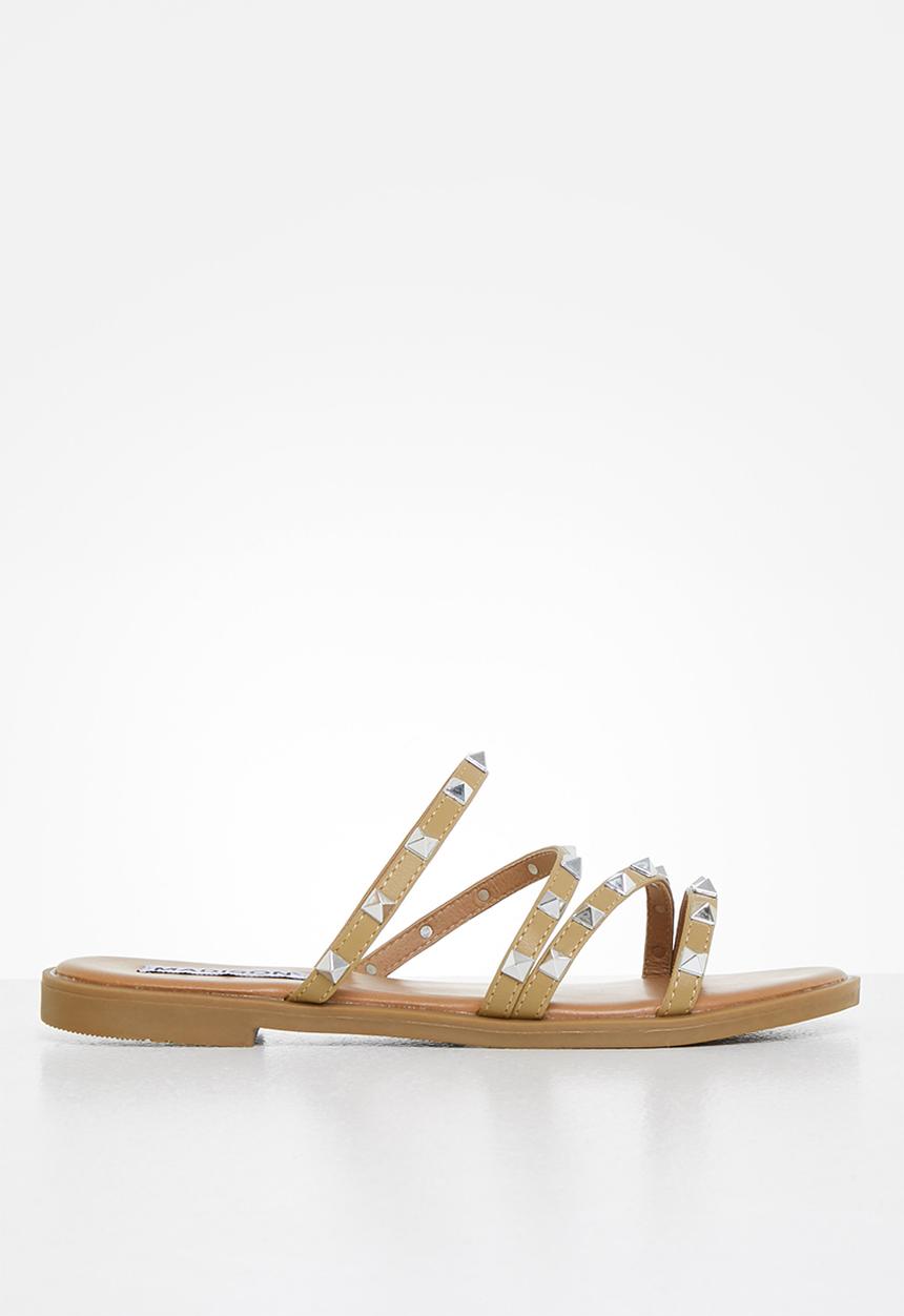 Madison® - Marian studded slide - camel