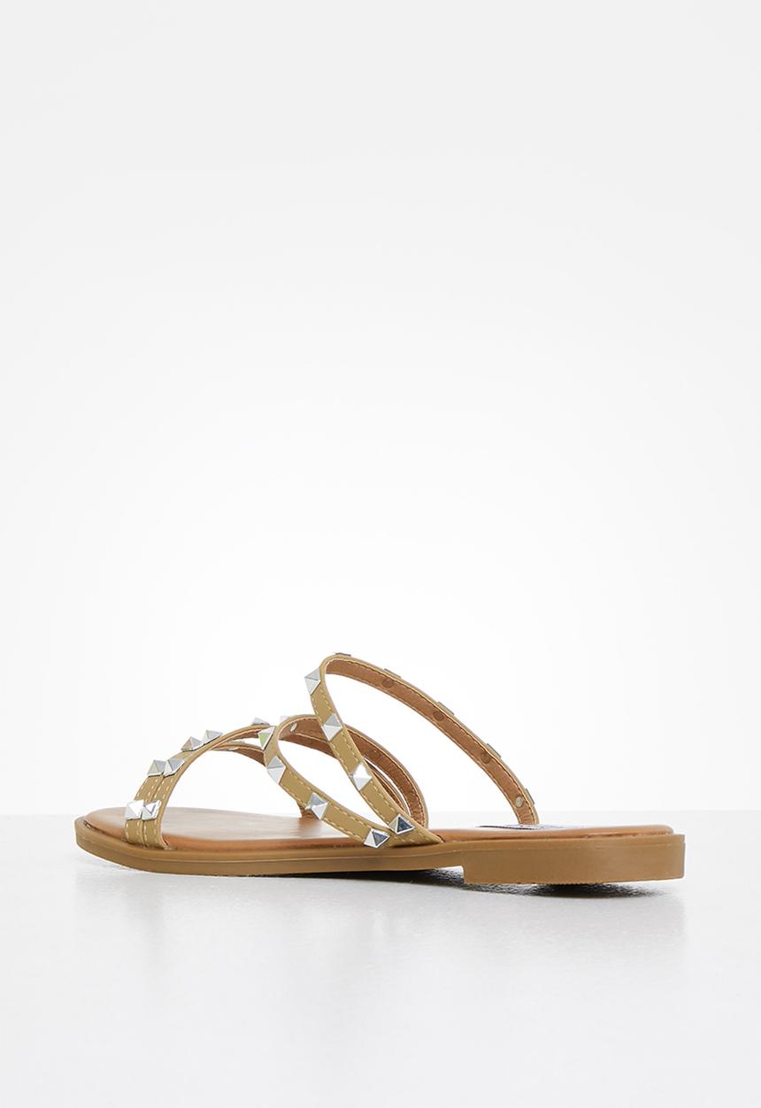 Madison® - Marian studded slide - camel