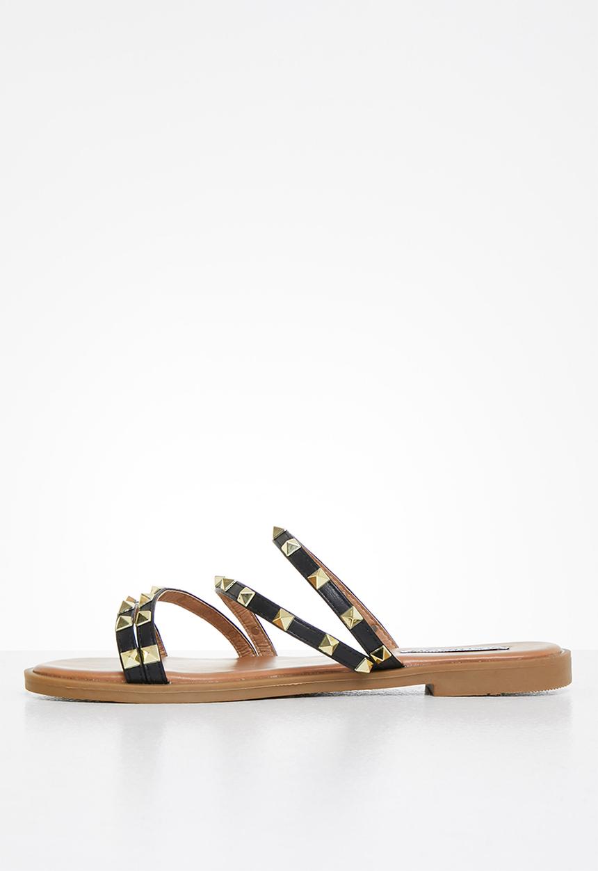 Madison® - Marian studded slide - black
