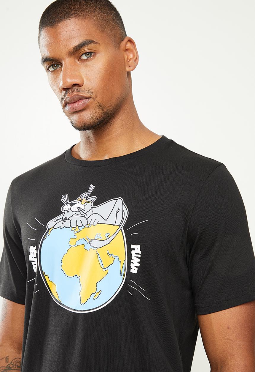 PUMA - Graphic tee sustainability - black 