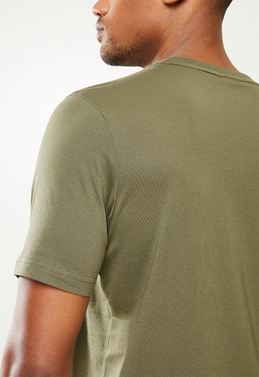 PUMA - Classics logo tee (s) - green 