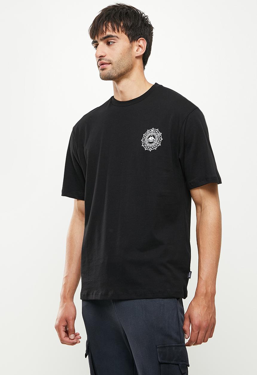 Only & Sons - Onsmystic life ovz short sleeve tee - black