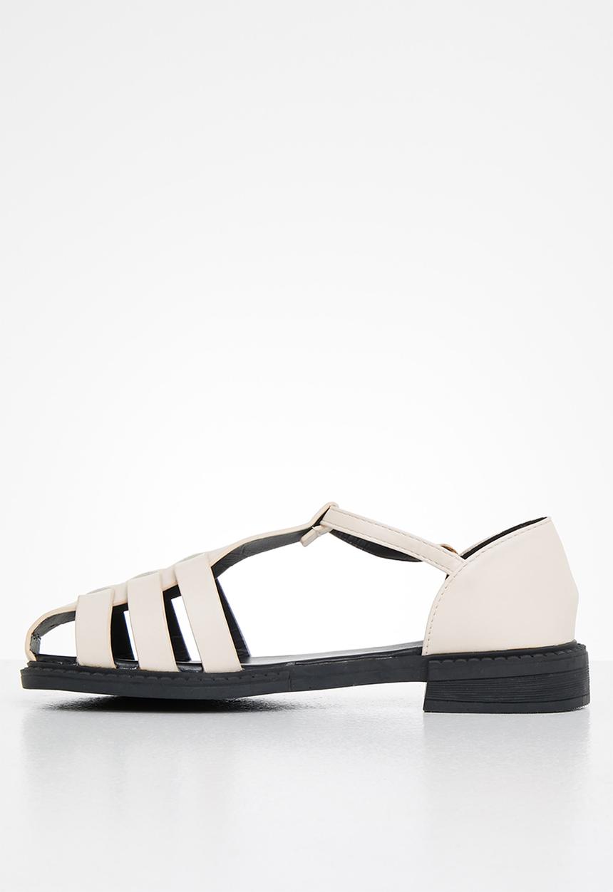Seduction - Woven fisherman shoe - nude