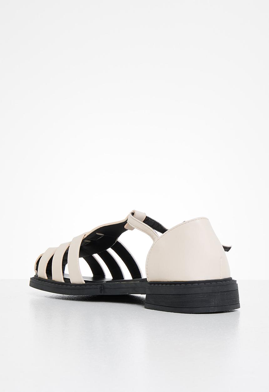 Seduction - Woven fisherman shoe - nude