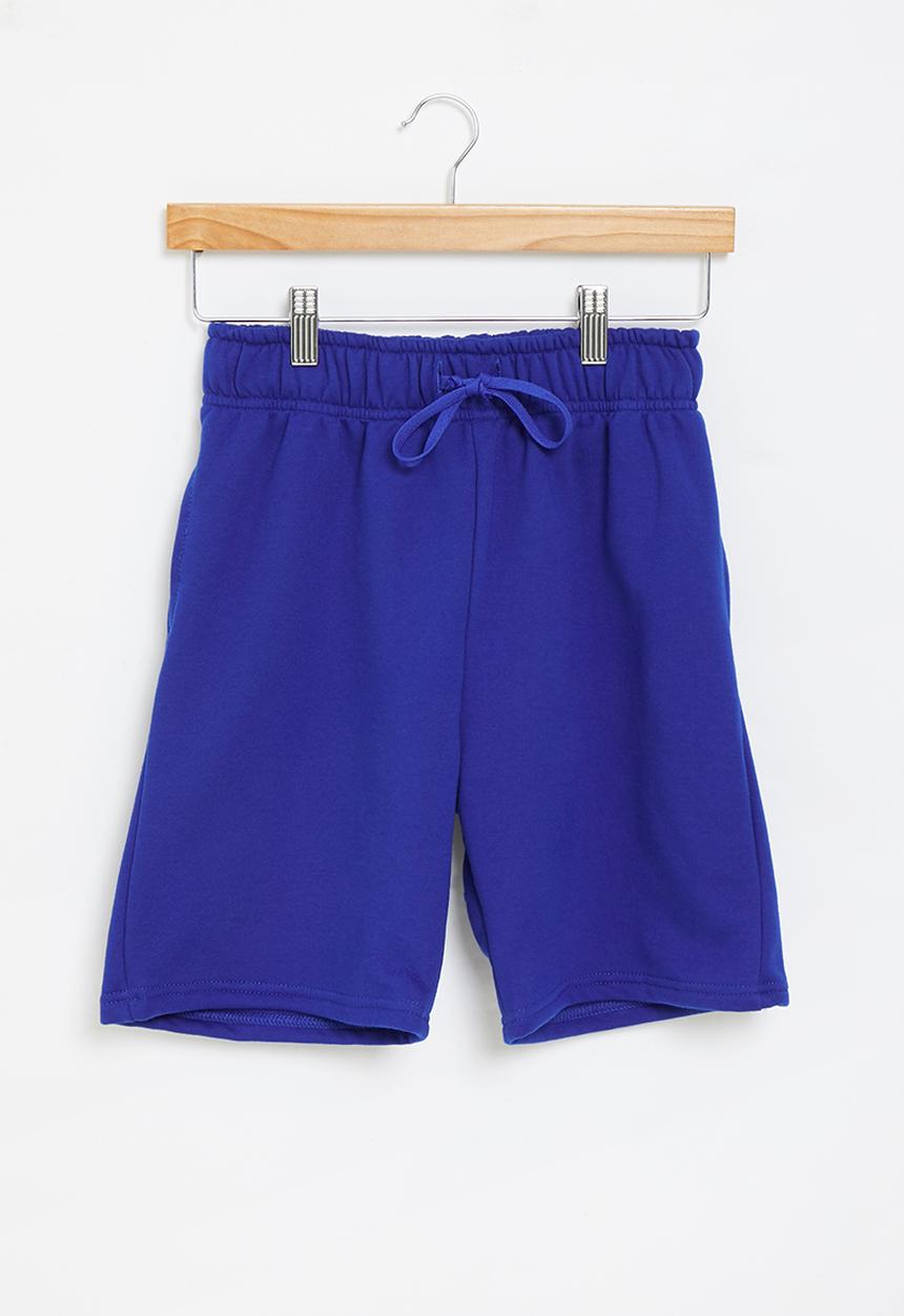 Rebel Republic - Boys fleece short - blue
