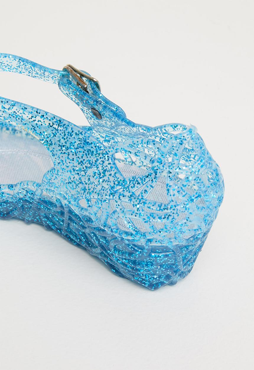 Pop Candy - Girls silicone wedge - blue