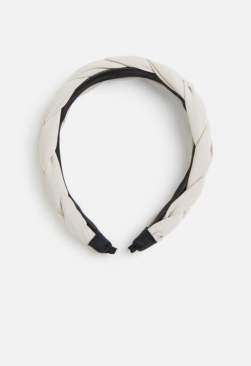 Superbalist - Plaited alice band - cream