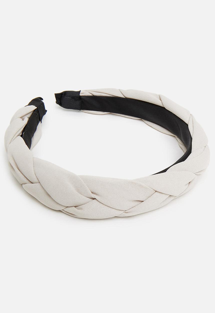 Superbalist - Plaited alice band - cream