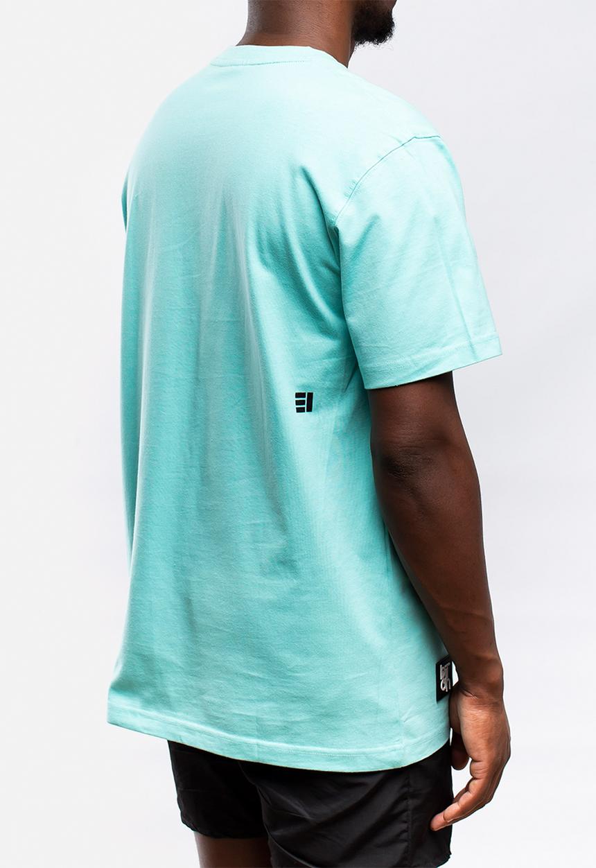 Butan - Aluta block letters logo T-shirt - mint