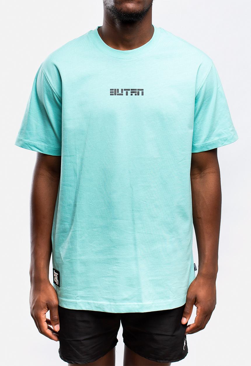 Butan - Aluta block letters logo T-shirt - mint