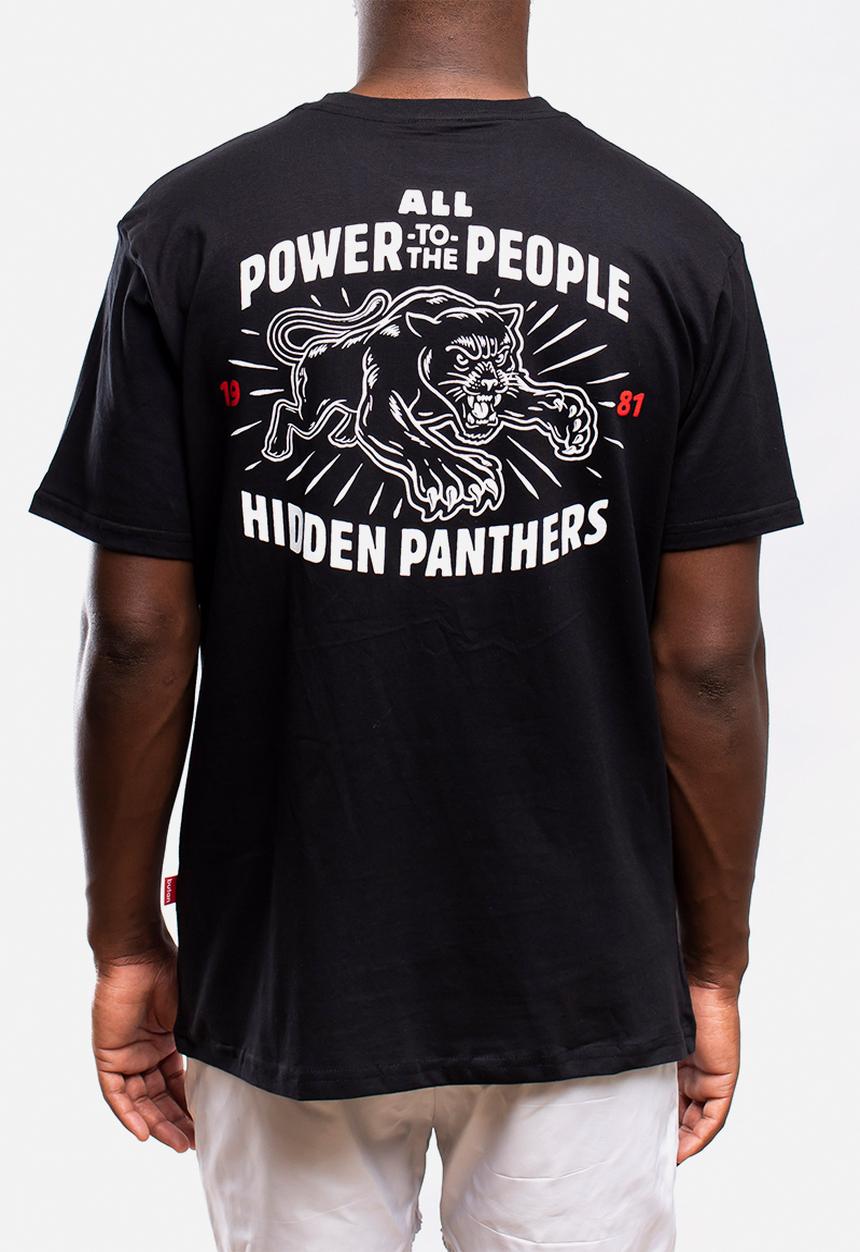 Butan - Hidden panthers T-shirt - black
