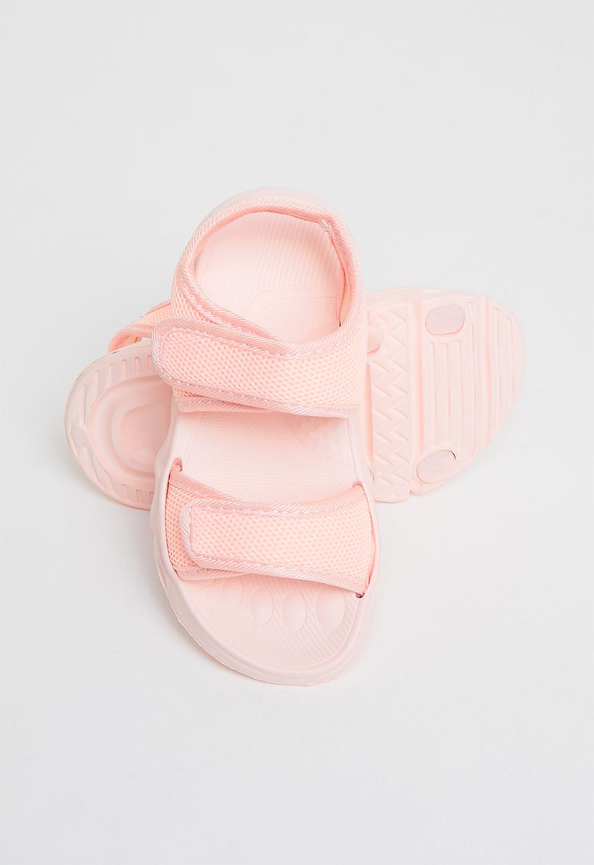 Pop Candy - Girls velcro strap sandals - pink