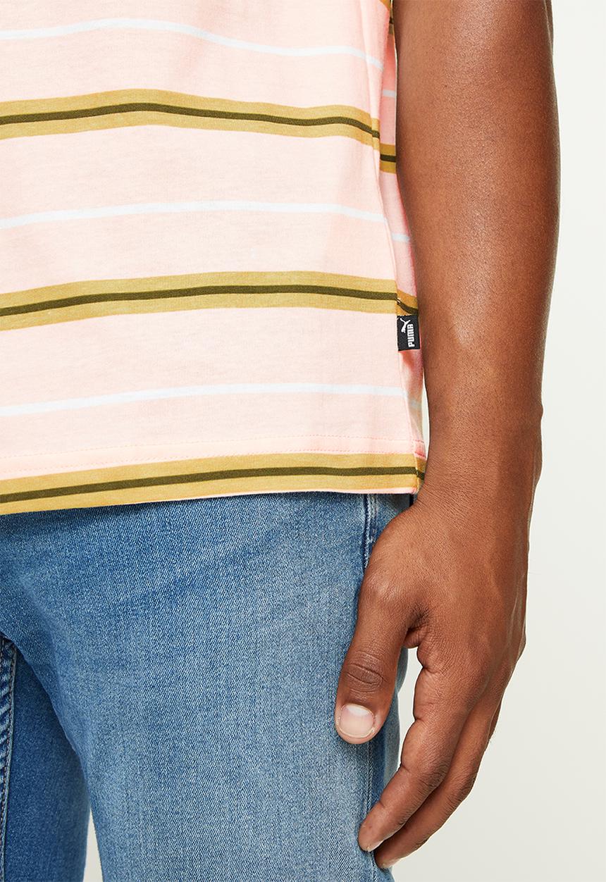 PUMA - Modern basics advanced tee -pink