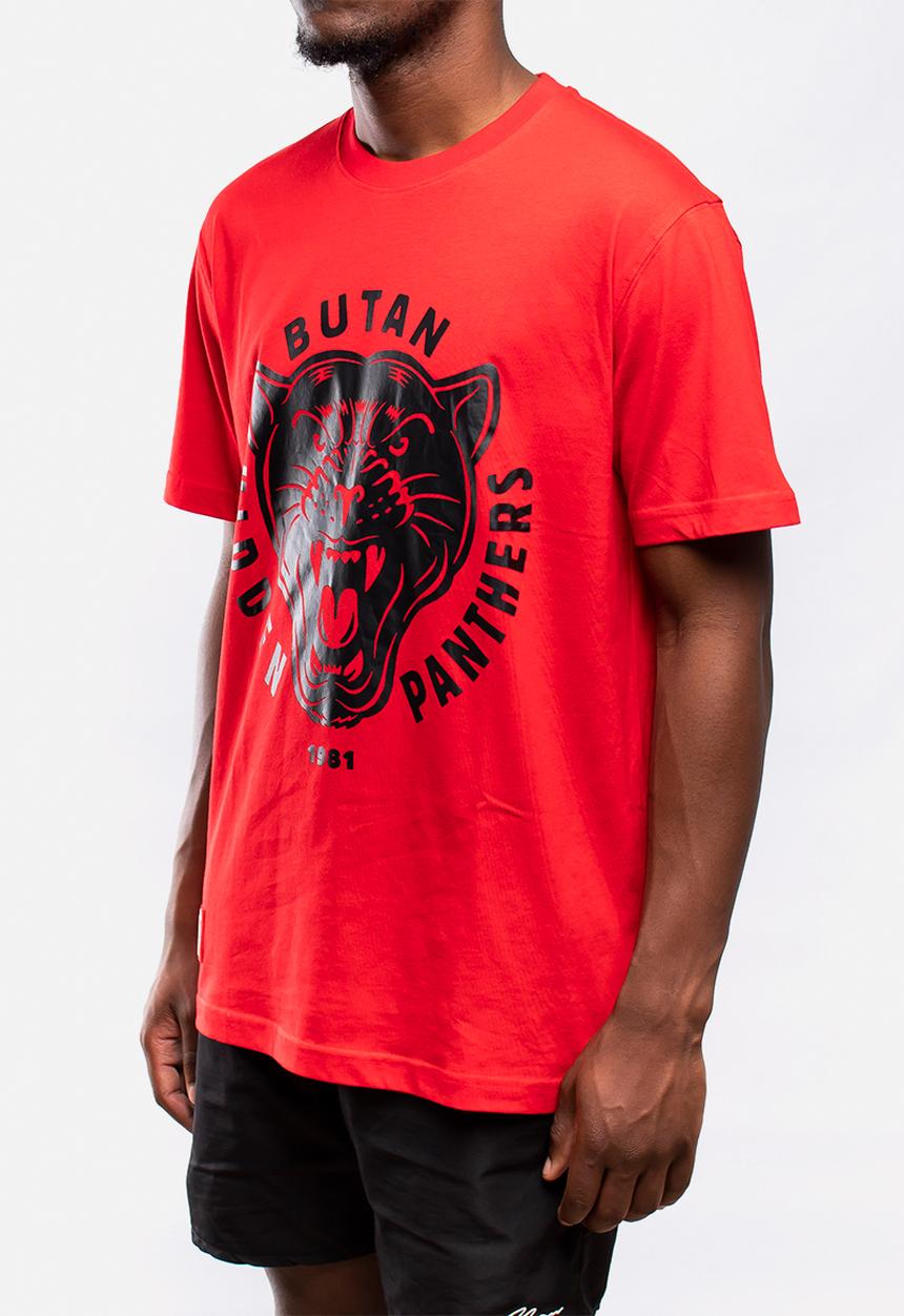 Butan - Hidden panthers T-shirt - red