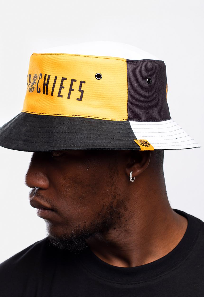 Kaizer Chiefs - Urban Edition - Colour block bucket hat - yellow & black