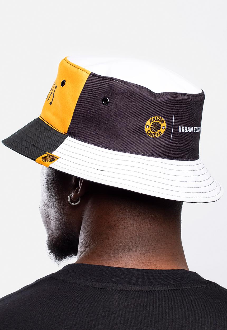 Kaizer Chiefs - Urban Edition - Colour block bucket hat - yellow & black