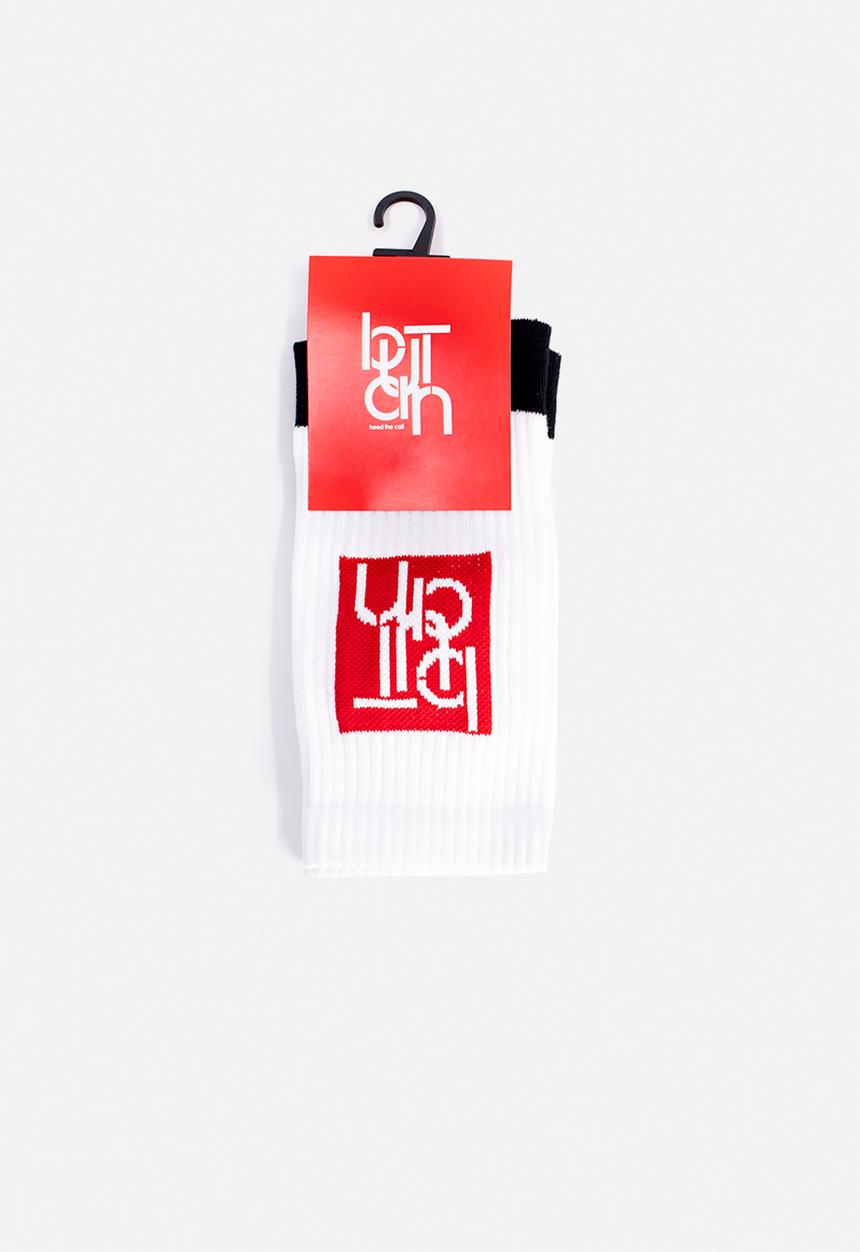 Butan - Classic connections socks - black & white