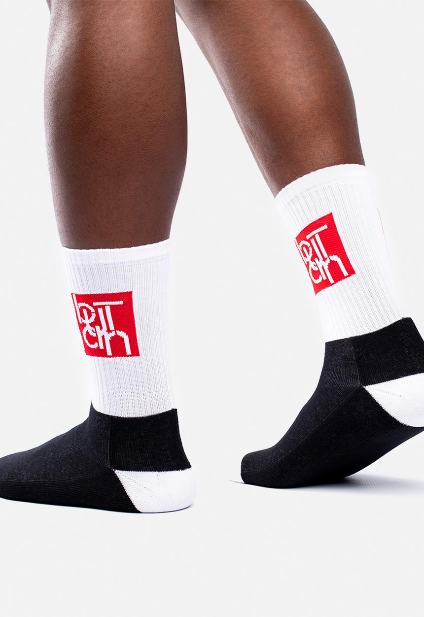 Butan - Classic connections socks - black & white