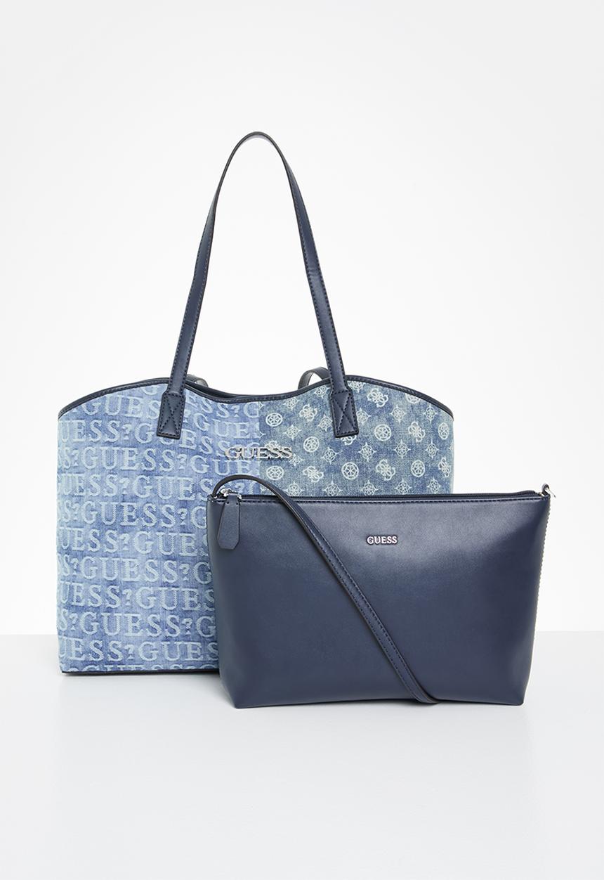 GUESS - New age large tote - denim