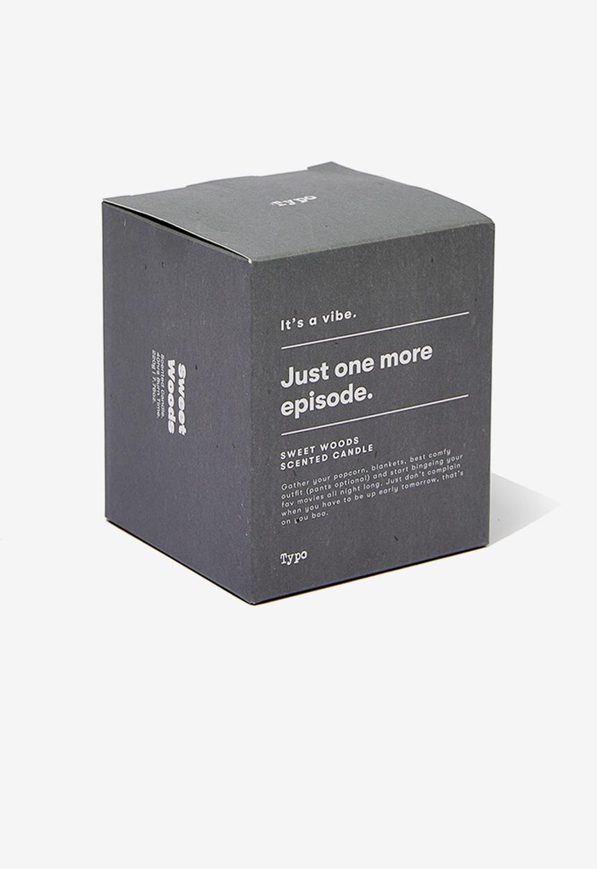 Typo - It s a vibe candle - cool grey one more episode