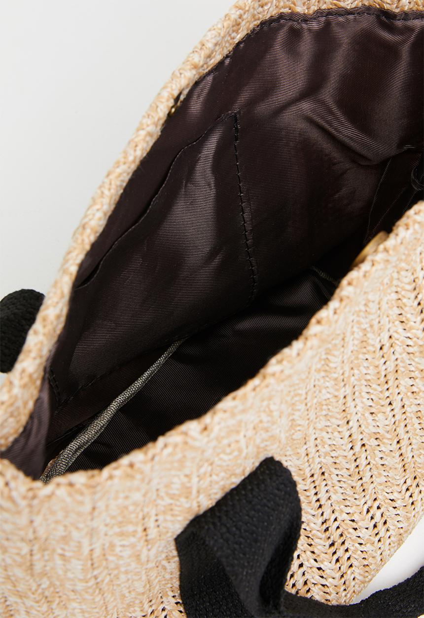 Superbalist - Straw tote bag - neutral & black