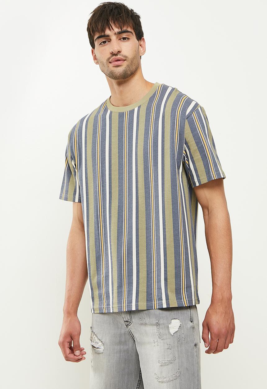 Cotton On - Downtown T-shirt - neutral & black 