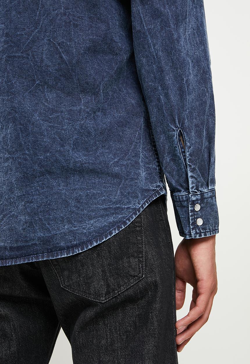 Levi’s® - Classic western standard marble bleach - dark blue